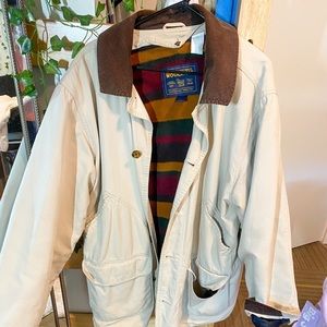 Authentic Woolrich tan outdoors coat